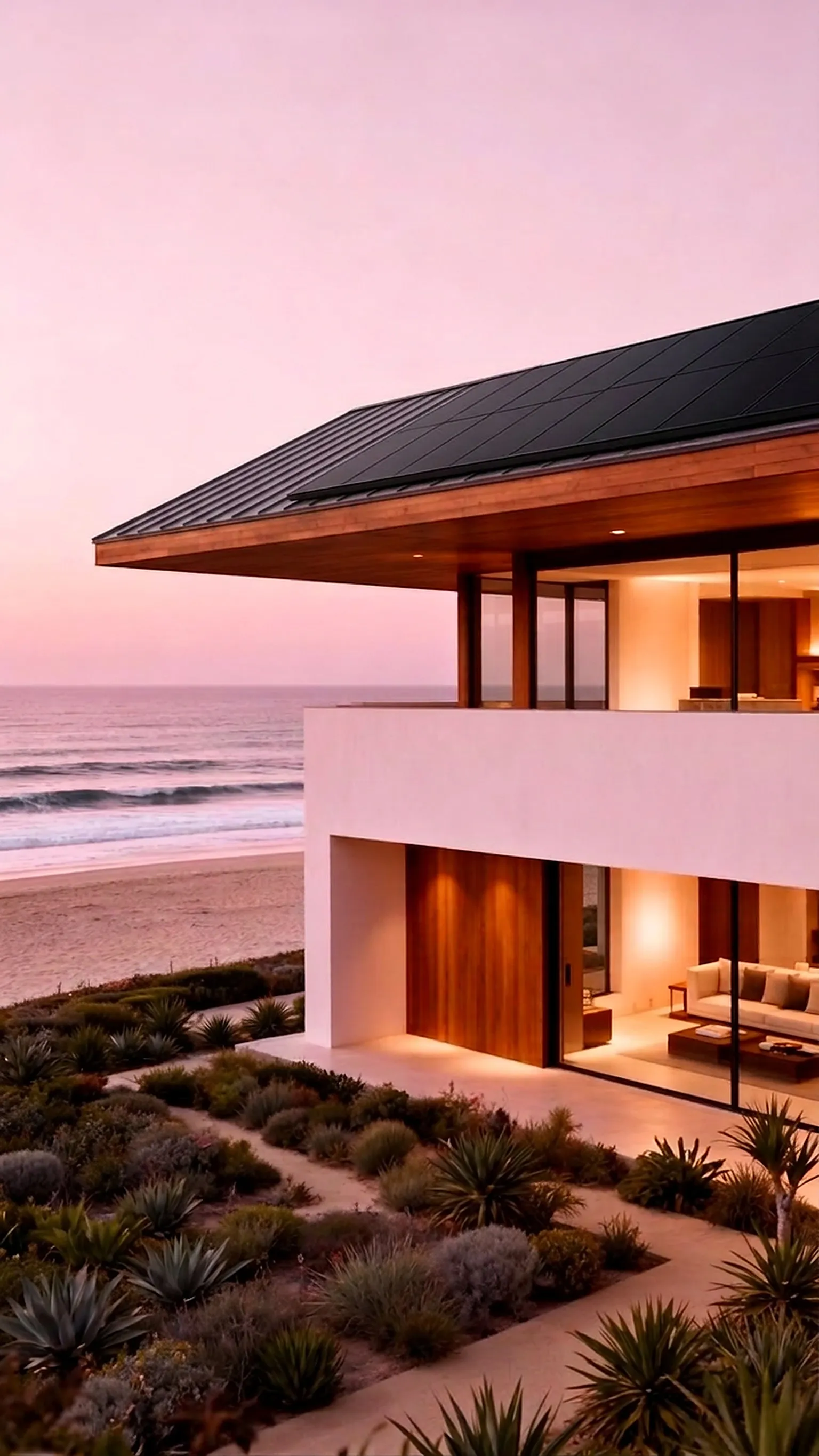 Family Compound solar installation in Malibu